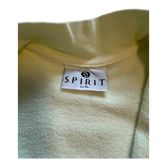 Spirit Vintage 3/4 Zip Pullover Long Sleeve Sweatshirt - Size L / XL - Picture 8 of 15